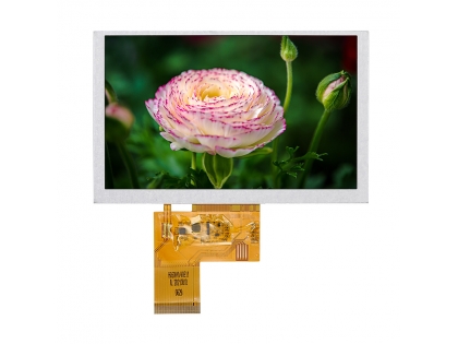 5寸LCD液晶屏 LCD彩屏 800*480分辨率 RGB接口 TFT LCD液晶顯示模組